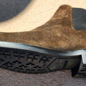 Wolverine BLVD Suede Chelsea Boots - Men's 11 D - Olive Color
